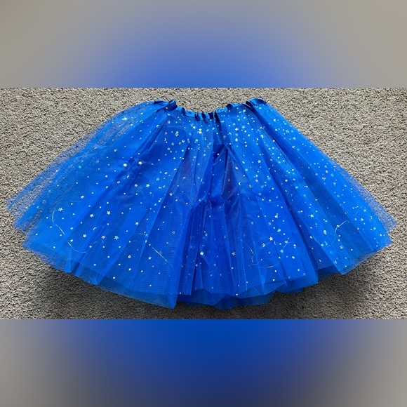 LED Light Up Ballerina Tutu Skirt Girls Adults Fairy Lights Stars Moon Sequins - Picture 8 of 16